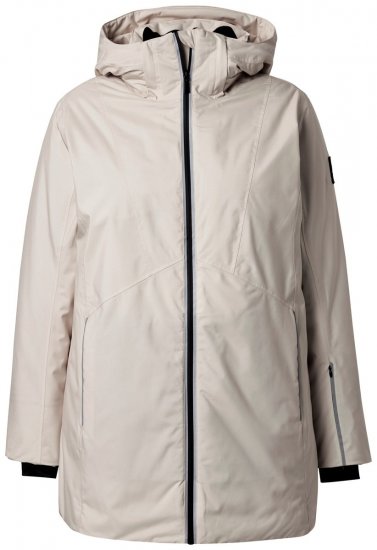Ulla Popken 844034 Funktionsjacke Champagner - Jacken - Damenjacken in großen Größen