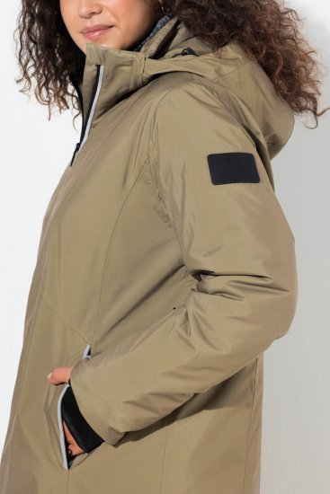 Ulla Popken 844034 Funktionsjacke Khaki - Jacken - Damenjacken in großen Größen