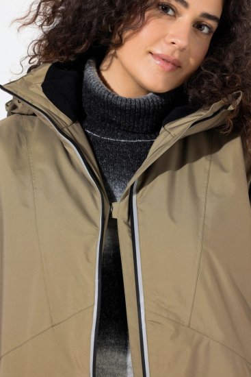 Ulla Popken 844034 Funktionsjacke Khaki - Jacken - Damenjacken in großen Größen