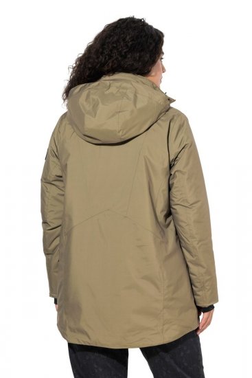 Ulla Popken 844034 Funktionsjacke Khaki - Jacken - Damenjacken in großen Größen