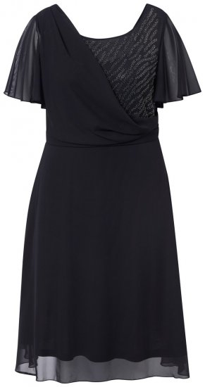 Ulla Popken 844356 Abendkleid Schwarz - Abendkleider - Abendkleider in großen Größen