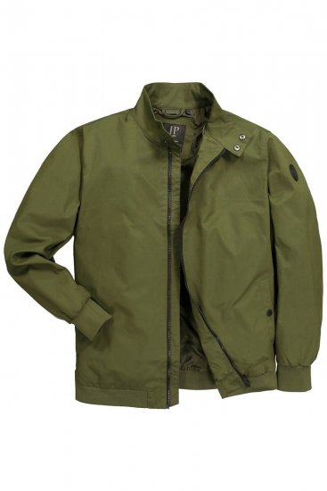JP1880 844652 Bomberjacke mit Druckknöpfen Khaki - Herren jacken - Herren Jacken in großen Größen