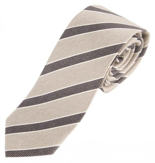 JP1880 Silk Tie Extra Long with Stripes - JP1880 - JP1880 Herrenmode Große Größen
