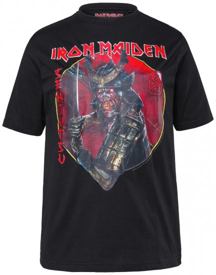JP1880 845106 Iron Maiden Senjutsu T-Shirt Schwarz - Band-T-shirts - Band T-Shirts in großen Größen