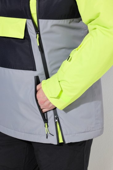 Ulla Popken 845115 Funktionsmantel Grau - Mäntel - Damenmäntel in großen Größen