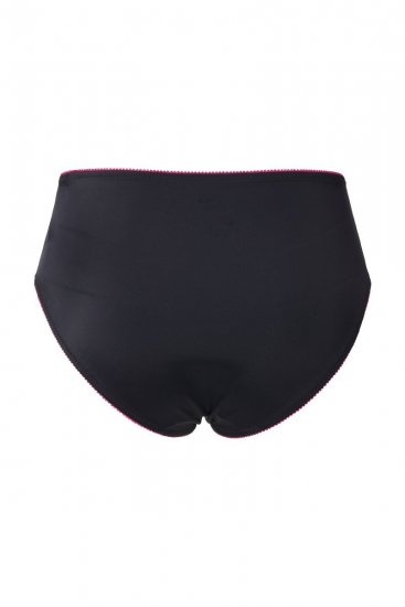 Ulla Popken 845885 Geblümte Slips mit Spitze Rosa - Slips - 