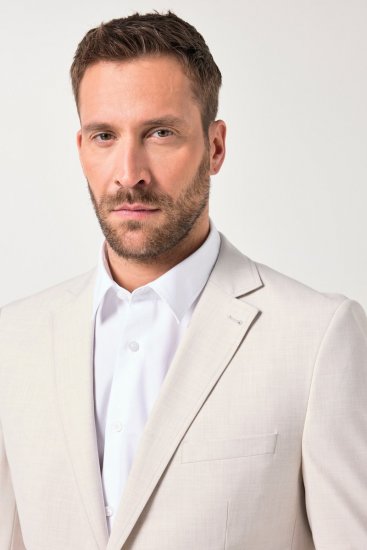JP1880 Furore Flexnamic Sakko Cremeweiß - Herrenanzüge und -blazer - Herrenanzüge und -blazer in großen Größen