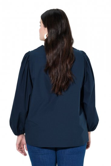 Ulla Popken 846197 Jacke Dunkelblau - Jacken - Damenjacken in großen Größen