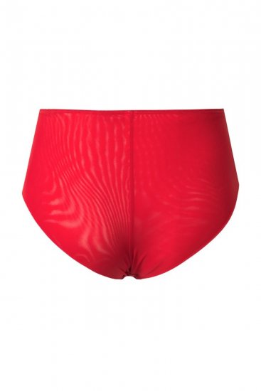 Ulla Popken 846235 Hipster-Slips mit Spitze Rot - Slips - 