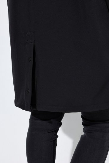 Ulla Popken 846278 Softshellmantel Schwarz - Mäntel - Damenmäntel in großen Größen