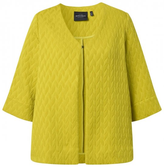 Ulla Popken 846339 Jacke Oliv - Jacken - Damenjacken in großen Größen