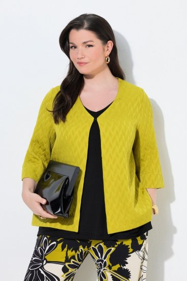 Ulla Popken 846339 Jacke Oliv - Jacken - Damenjacken in großen Größen