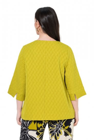 Ulla Popken 846339 Jacke Oliv - Jacken - Damenjacken in großen Größen
