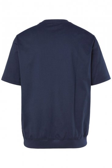 JP1880 846657 T-Shirt Bauchfit mit Badges Dunkelblau TALL - TALL T-shirts - T-Shirts Überlänge Herren