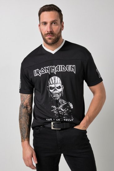 JP1880 Iron Maiden The Book of Souls T-Shirt Black - Band-T-shirts - Band T-Shirts in großen Größen