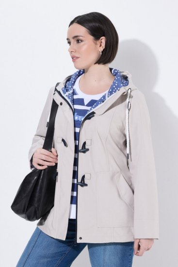 Ulla Popken 846853 Softshelljacke Champagner - Jacken - Damenjacken in großen Größen