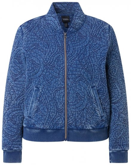 Ulla Popken 847035 Steppjacke Denimblau - Jacken - Damenjacken in großen Größen