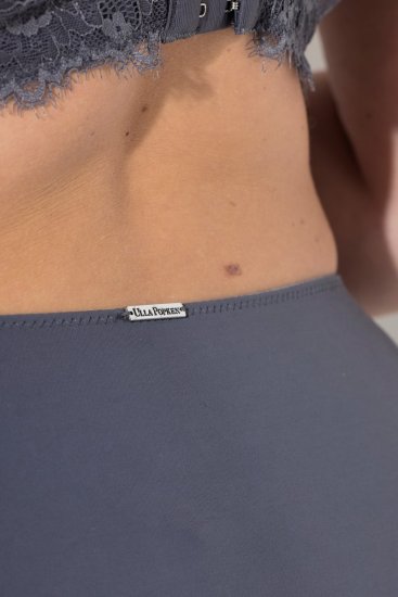 Ulla Popken 848693 Slips mit Spitze Anthrazit - Slips - 