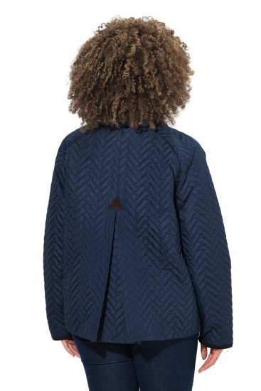 Ulla Popken 849111 Steppjacke Dunkelblau - Jacken - Damenjacken in großen Größen