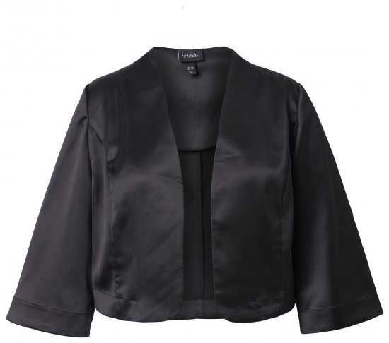Ulla Popken 849457 Bolero Schwarz - Boleros - 