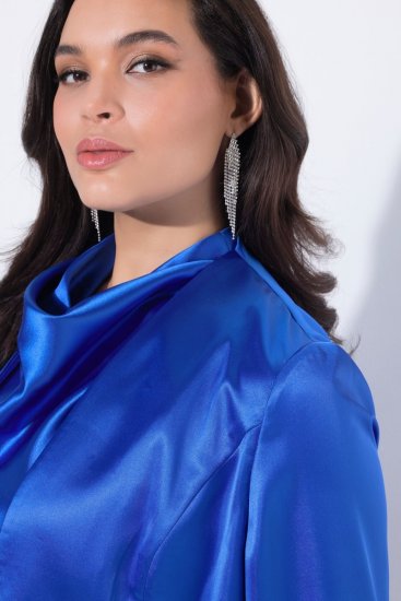 Ulla Popken 849457 Bolero Königsblau - Boleros - 