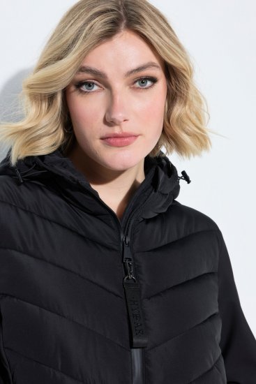 Ulla Popken 849472 Steppjacke Schwarz - Jacken - Damenjacken in großen Größen