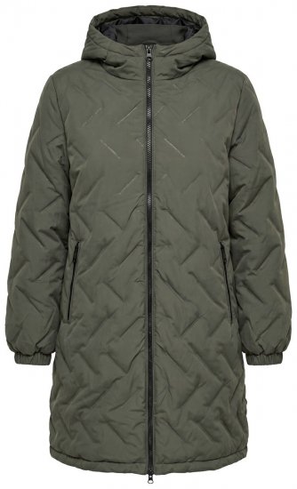 Ulla Popken 849552 Steppmantel Oliv - Mäntel - Damenmäntel in großen Größen