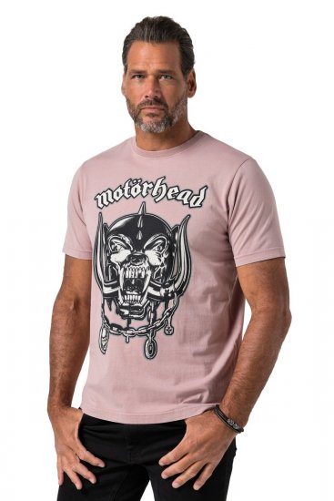 JP1880 849702 Motörhead War-Pig T-Shirt Malve - Band-T-shirts - Band T-Shirts in großen Größen
