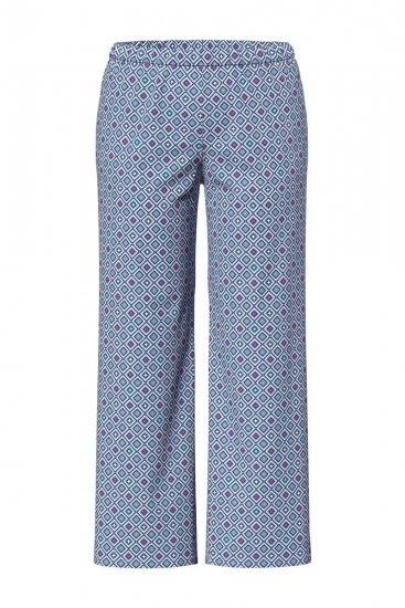 Ulla Popken 850045 Pyjama mit kurzen Ärmeln Hellblau - Pyjama/Loungewear - 