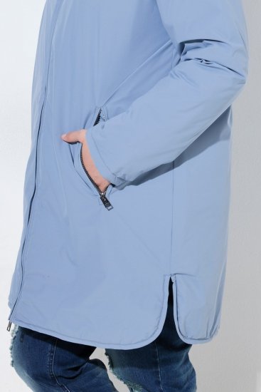 Ulla Popken 850361 Funktionsjacke Denimblau - Jacken - Damenjacken in großen Größen