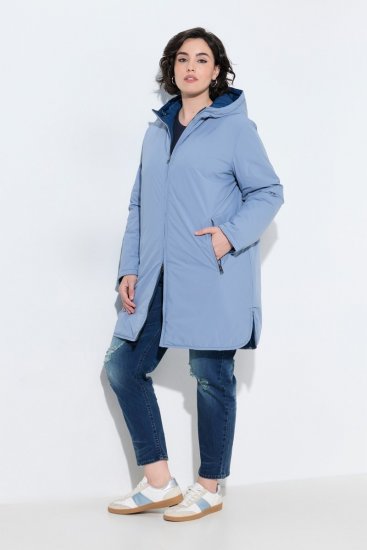 Ulla Popken 850361 Funktionsjacke Denimblau - Jacken - Damenjacken in großen Größen