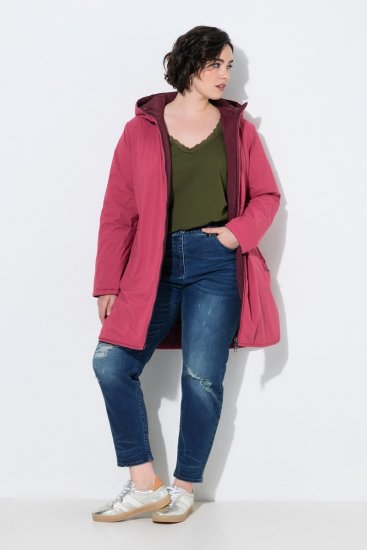 Ulla Popken 850361 HYPRAR Funktions-Wendejacke Hellrosa - Jacken - Damenjacken in großen Größen