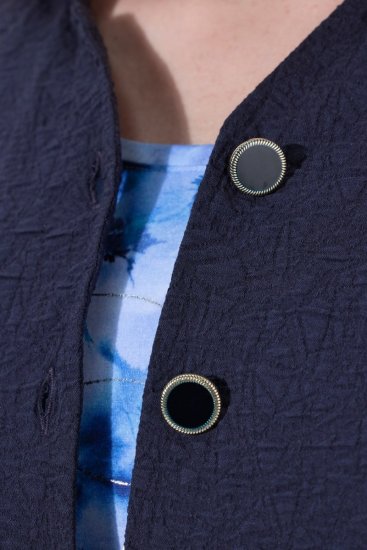 Ulla Popken 850615 Jacke Dunkelblau - Jacken - Damenjacken in großen Größen