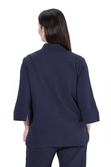 Ulla Popken 850615 Jacke Dunkelblau - Jacken - Damenjacken in großen Größen