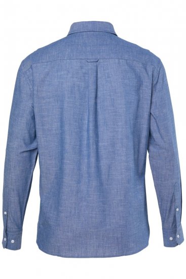 JP1880 850931 Langarm-Chambrayhemd Denimblau TALL - TALL hemden - TALL Hemden mit Extralänge