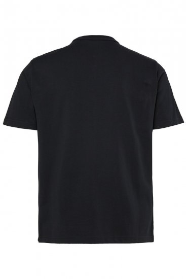 JP1880 851002 T-Shirt mit Brustprint Schwarz TALL - TALL T-shirts - T-Shirts Überlänge Herren