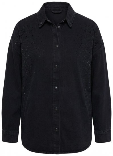 Ulla Popken 851036 Jeansjacke Anthrazit - Jacken - Damenjacken in großen Größen