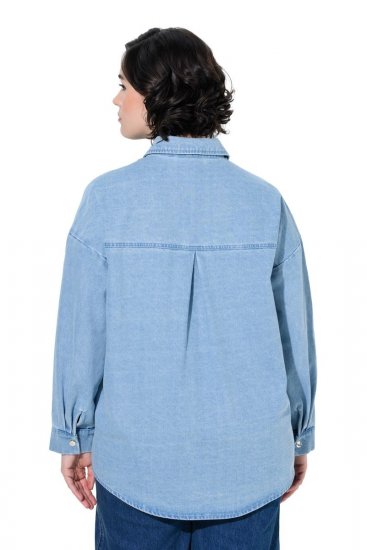 Ulla Popken 851036 Jeansjacke Hellblau - Jacken - Damenjacken in großen Größen