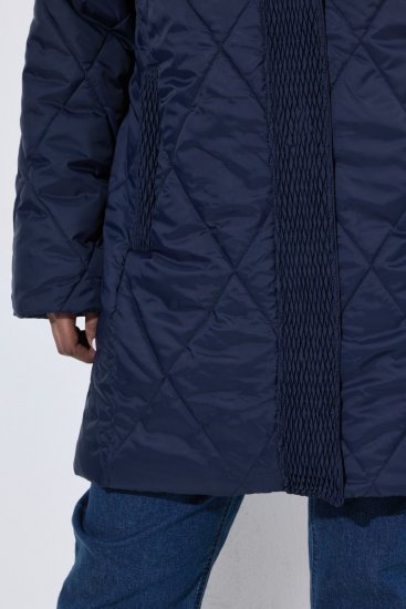 Ulla Popken 851123 Steppjacke Dunkelblau - Jacken - Damenjacken in großen Größen