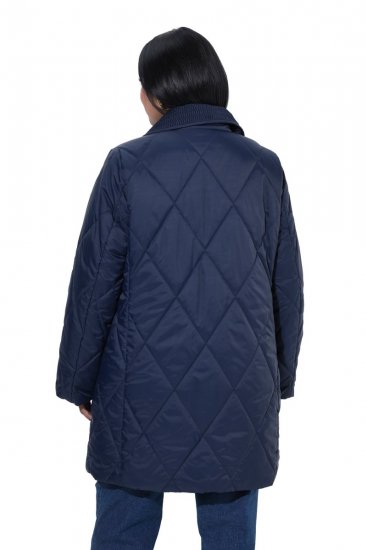 Ulla Popken 851123 Steppjacke Dunkelblau - Jacken - Damenjacken in großen Größen