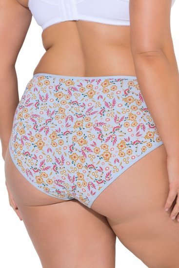Ulla Popken 851140 Geblümte Slips 5er-Pack Rosa - Slips - 
