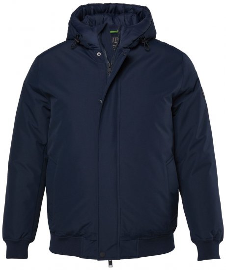 JP1880 851320 Jacke mit Kapuze und warmem Futter Dunkelblau - Herren jacken - Herren Jacken in großen Größen