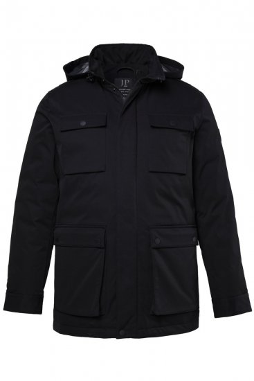 JP1880 851351 Funktionsjacke mit Kapuze Schwarz - Herren jacken - Herren Jacken in großen Größen