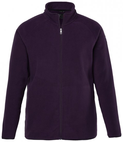 JP1880 851362 Fleecejacke mit Stehkragen Dunkellila TALL - TALL jacken - TALL Jacken für große Herren