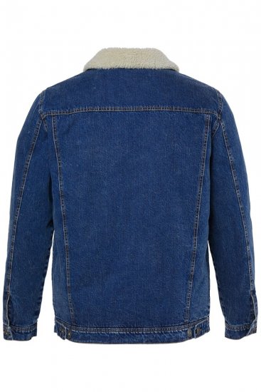 JP1880 851363 Jeansjacke mit Teddyfutter Denimblau TALL - TALL jacken - TALL Jacken für große Herren