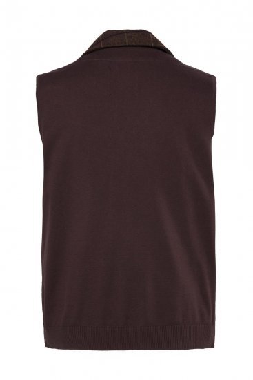 JP1880 851395 Karierte Tweedweste mit Stretch Dunkelbraun - Herrenanzüge und -blazer - Herrenanzüge und -blazer in großen Größen