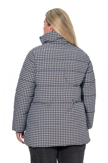 Ulla Popken 851438 HYPRAR Steppjacke in A-Linie Dunkelgrün - Jacken - Damenjacken in großen Größen