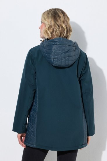 Ulla Popken 851459 Steppjacke Petrol - Jacken - Damenjacken in großen Größen