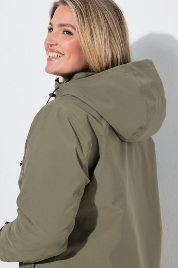 Ulla Popken 851560 Funktionsjacke Oliv - Jacken - Damenjacken in großen Größen