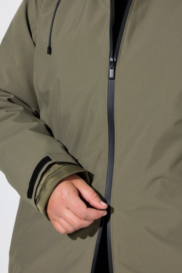 Ulla Popken 851560 Funktionsjacke Oliv - Jacken - Damenjacken in großen Größen